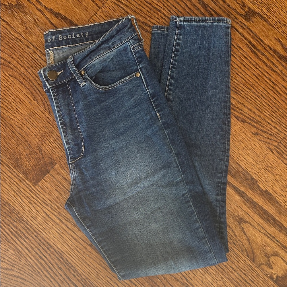 Articles Of Society Women's Blue Slim Jeans